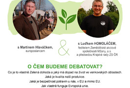 Pozvánka na Zemědělskou debatu 21.5.