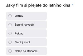Vyberte si film do letního kina ve Stračově - Hlasujte ZDE!
