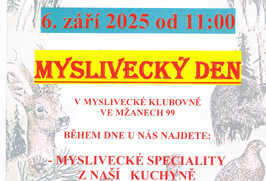 Myslivecký den - Mžany