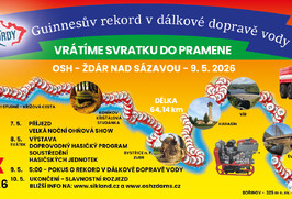 Guinnessův rekord - Vrátíme Svratku do pramene