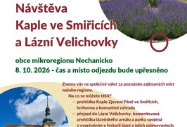 Návštěva kaple ve Smiřicích a Lázní Velichovky