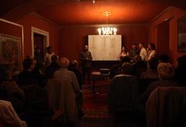 Přednáška OSMNÁCTÍ VŽDYCKY VPŘED na zámku ve Stračově 16.11.2012