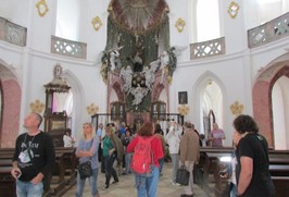 Památka UNESCO - Poutní kostel sv. Jana Nepomuckého na Zelené hoře (Bous)